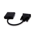 DVI to VGA Adapter Cable 1080P DVI-D to VGA Cable 24+1 25 Pin DVI Male to 15 Pin VGA Female Video Converter for PC Display. 
