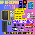 HP PRODESK 600 G1 [ i5 4TH , 8GB, 128GB SSD, 500GB HDD, 2GB GRAPHIC CARD WITH FREE GAMES AND SOFTWEAR. 