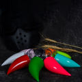 1Pc Motorcycle Helmet Cool Devil Ox Horn Decor Suction Cup Headwear Accessory. 