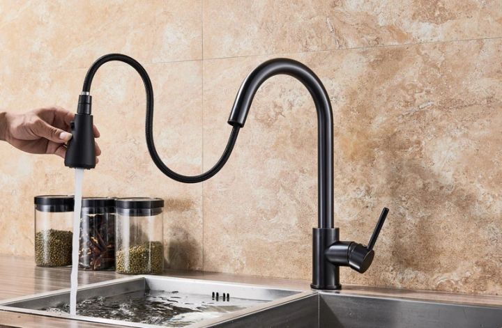 Sink%20mixer%20New%20Black%20Kitchen%20Faucet%203-Way%20Water%20Outlet%20Pull%20Out%20Sprayer%20for%20Kitchen%20Sink%20360%20Degree%20Rotation%20Mixer%20Tap%20-%20Image%202