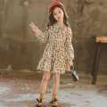 Pack Of 4 Full Sleeves Winter Cotton Frock For Girls (Random Design). 