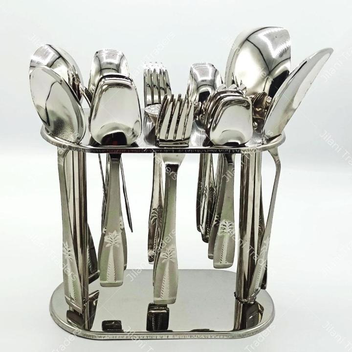 29 Pcs Stainless Steel Spoon Cutlery Set – Heavy Weight