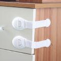 Pack Of 3 Child Baby Safety Plastic Locks for Drawers Cabinet And Doors, Refrigerators Child Safety Cabinet Baby Door Lock Drawer Locks Cupboard Proof Fridge. 
