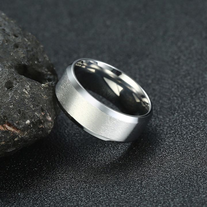 Vnox Classic Men Ring Stainless Steel Wedding Jewelry Horus Cross Casual Male Band I525244110