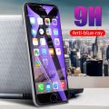iPhone 11 12 13 Pro Max X XS XR 6 6S 7 8 Plus Anti Blue Ray Light Full Screen Protector Tempered Glass. 