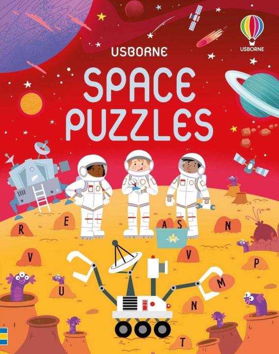 Liberty Books | Space Puzzles (Puzzle Pad): 1 (Puzzles, Crosswords & Wordsearches) by Kate Nolan (100% Original)