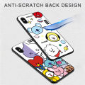 Kingdoor for Samsung S9 Plus Back Cover Cartoon Korea Boys (BT21) Doll Soft Silicone TPU Phone Case. 