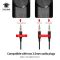 Plextone GS3 Virtual 7.1 Channel 3.5mm USB Sound Card Adapter Headphone Audio Jack Stereo Sound Card Converter For Gaming Compatible with Pc Laptop. 