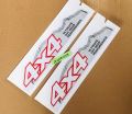 Toyota Vigo side 4X4 ultimate off road performance stickers  02 PCS. 