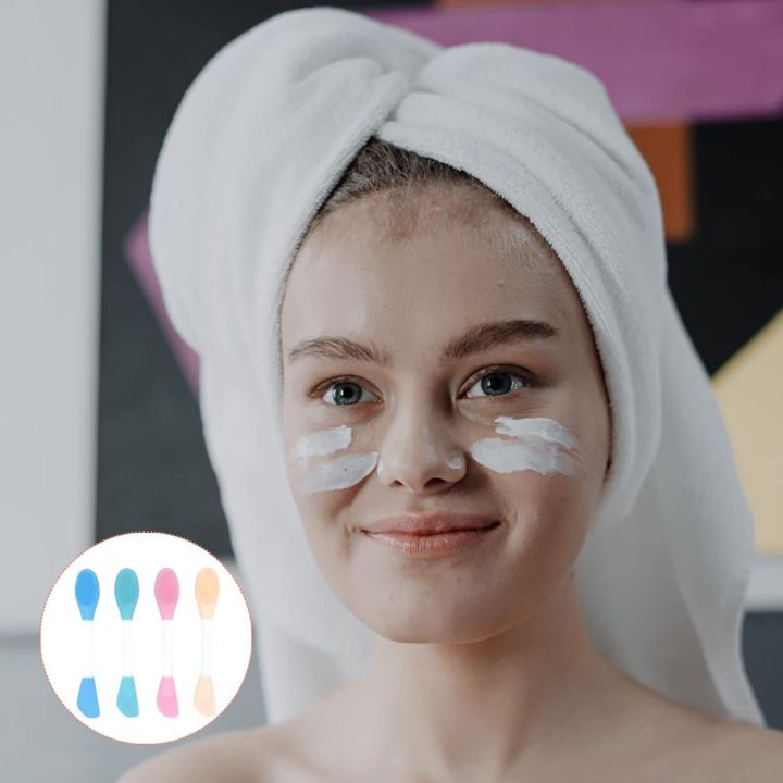 Silicone%20Brushes,Double-Ended%20Silicone%20Face%20Mask%20Brush,Facial%20Cleansing%20Brush,%20Premium%20Soft%20Facial%20Masks%20Other%20Skin%20Care%20Applicator%20Tool%20for%20Cream,%20Body%20Lotion,Moisturizer%20-%20Image%203