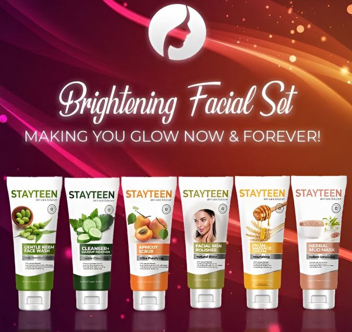 Stayteen Complete Brightening Facial Set 150 ML