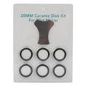 6Pack Transducer Discs for Dimplex Optimyst Spares, Replacement Disks. 