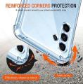 Samsung A25 5G Transparent Soft Back Cover Shockproof Bumper Case. 