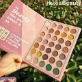 HUXIA BEAUTY 82-Color Fashionable Book Palette Makeup Eyeshadow Palette Pearlescent Matte Highlight Powder Blusher Contour Palette Makeup Kit IG3040. 