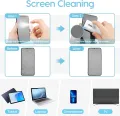 7 in 1 Computer Keyboard Cleaner Brush Kit Earphone Cleaning Pen For Headset Keyboard Cleaning Tools Cleaner Keycap Puller Kit Portable Multifunctional Cleaning Tool for PC Monitor/Earbud/Cell Phone/Laptop/Computer/Bluetooth Earphones. 