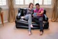 5 in 1 Air Sofa Cum Bed with Pump Lounge Couch Mattress Inflatable (3 Seater). 