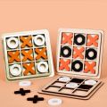 Tic Tac Toe Game Classic Paper Scissors Rock Board Game for Kids. 