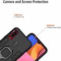O-Lonnie for Samsung Galaxy A20s Back Cover Ring Holder Shockedproof Phone Case. 