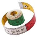 【HOT】 150Cm/60In Germany Soft Tape Measure With Snap Fasteners Pocket Measuring Tape For Sewing Tailor Cloth Body Measurement. 