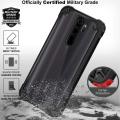 Redmi Note 8 Pro Impulse Hybrid Case by KAPAVER - Black. 