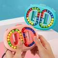 Fidgets Fun Puzzle Game, Puzzle Game Like Rubik’s Cube, Mind Game, Brain Teaser, Puzzle Toys, Learning Toys, Fidget Spinner Kids Toys, Double Flip 2 in 1, Rotating Puzzle Toy, Logical Puzzle Beans, Magic Bean Toys. 