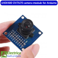 OV7670 camera module Supports VGA CIF auto exposure control display active size 640X480 for Arduino by Electrica. 