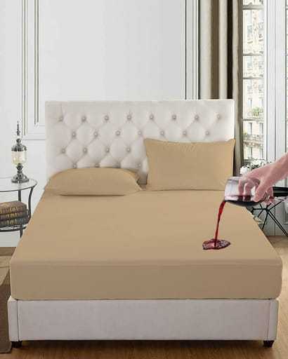 Plain 100% Water Proof Mattress Cover For King Size Bed/ Mian Nadeem Online Marketing