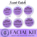 Scent Catch 6-Step Whitening Facial Kit – Single-Use Glow Boost | Instant Radiance & Deep Cleansing. 
