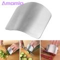 Portable Finger Guard Stainless Steel Finger Guard Safe Vegetable Cutter Hand Guard Tool for Kitchen Cut Finger Protector Gadget Anti-cut Finger Protector. 