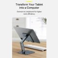 Baseus Desktop Mobile/Tablet Stand, Biaxial Foldable Metal Phone Holder Stand. 