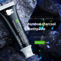 Charcol Bamboo - Teeth Whitening Toothpaste | Natural Black Mint Flavor. 