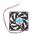 12V 3pin CPU PC Computer Case Fan 70mm High Speed Cooling Fan Heatsink Desktop Fans PC Accessories Computer Fan Radiator. 