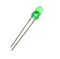 PACK OF 20PCS 5mm LED DIFFUSED LED LIGHT EMITTING DIODE RED GREEN BLUE YELLOW WHITE. 