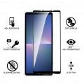 For Sony Xperia 5V 5G 1Pcs Full Screen HD Screen Printing Tempered Film used for Xperia 5 V Full Coverage Scratch Resistant Safety Explosion-proof Full Adhesive Glass Screen Protector. 