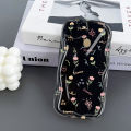 VRQR Soft Wavy Edge Phone Case For OPPO A5S Back Cover Full Screen Beautiful Flowers Pattern Cover A7 A12 A11K F9 F9 Pro. 