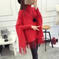 Fleece Poncho For Women. 