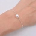 Single Pearl (Moti) Bracelet for Girls. 