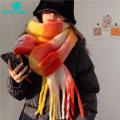 Green Home Women Winter Scarf Thicken Anti-shrink Women Winter Scarf. 