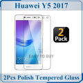 2Pcs Huawei Y5 2017 Tempered Glass Screen Protector Premium High Quality Polish Glass For Huawei Y5 2017. 