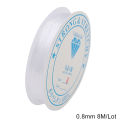 NO Elasticity Wire Transparent Non-Stretch Fish Line Nylon String Beading For DIY Accessories Making Necklace Bracelet. 