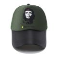 2023 New Summer Breathable Mesh Baseball Cap Dad Snapback Hat Unisex Outdoor Cuba Che Guevara Print 5 Panel Trucker Hats for Men. 