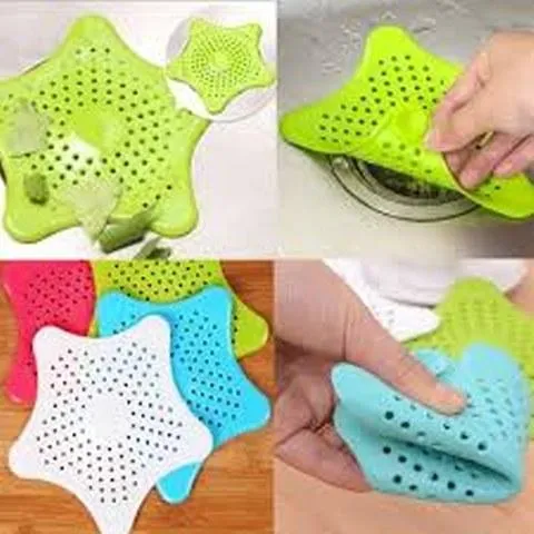 PACK%20OF%203%20Kitchen%20Silicone%20Star%20Shaped%20Sink%20Filter%20Drain%20Hair%20Sewer%20Colander%20Strainer%20Bathroom%20Random%20Multicolor%20-%20Image%207