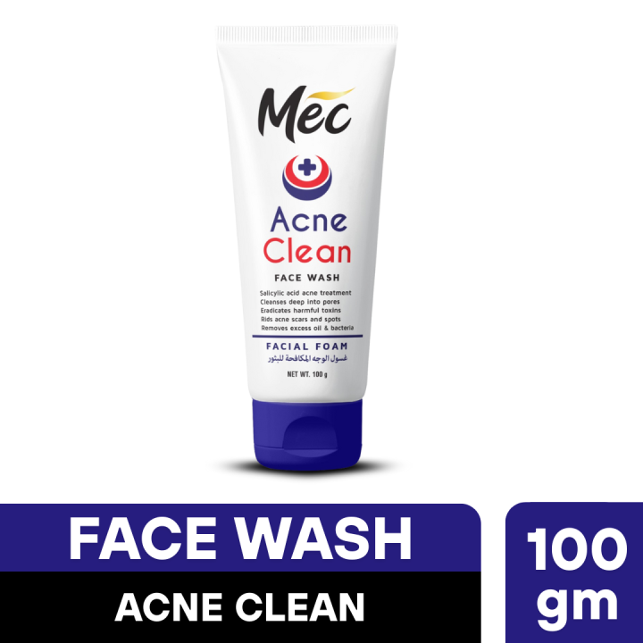 Mec- Acne Clean Face Wash 100gm
