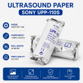 Sony UPP-110S Ultrasound Imaging Thermal Paper Roll 110mm x 20m High-Resolution for Medical Imaging Equipment. 