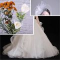 50 yard Nylon 1Inch Stiff Horsehair Braid for Nylon Sewing Wedding Dress Dance Skirt Gowns Shaping Trimming Accessories (White). 