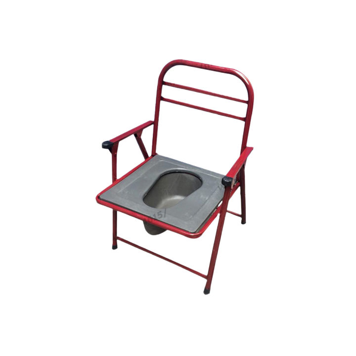Portable Elder Bedside Toilet Chair Shower Commode Seat Bathroom Potty Stool New