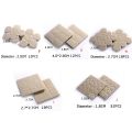 2-32PCS Self Adhesive Mat Table Chair Round Furniture Leg Pads Protector Feet Floor Square Slip Mats Bumper Home Hardware. 