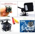 Universal 4 LED Car Rear View Night Vision Water Proof Camera. 