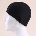 Cloth Swim Cap Adult Men Women's Universal Large Not-Too-Tight Swimming Cap Long Hair Ear Protectors BreathableLOGOWholesale. 
