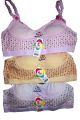 Teenage Girls Bra - Padded Bra for Girls ( Sports Bra without Hook ) - 1 Piece. 